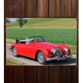 Металлическая табличка Jaguar XK150 Drophead Coupe